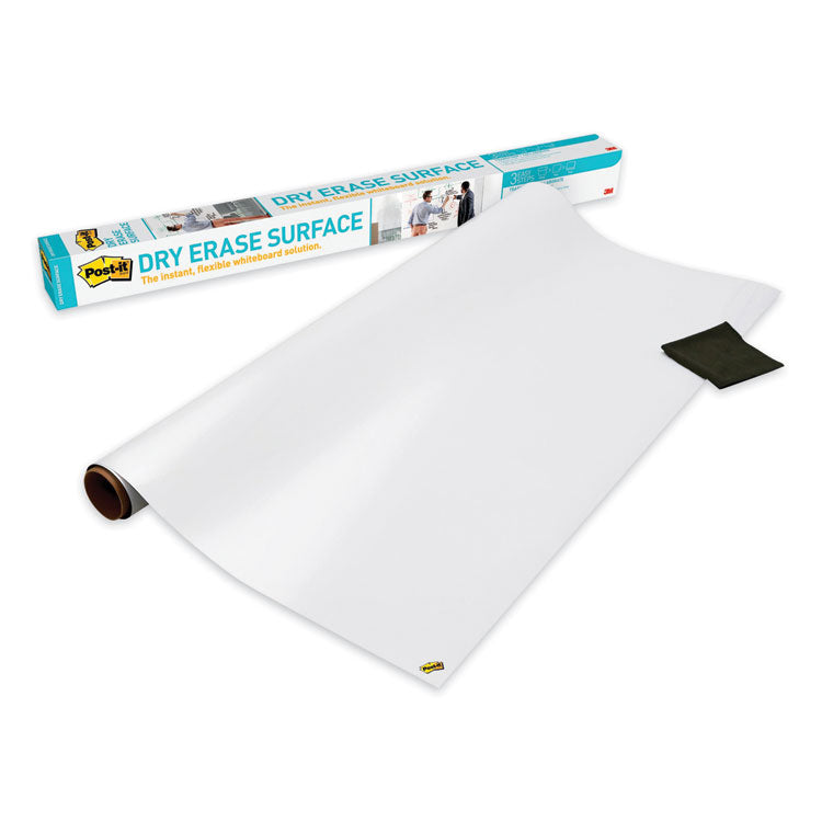 Post-it&reg; Dry Erase Surface with Adhesive Backing, 48" x 36", White (MMMDEF4X3) Each