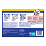 LYSOL® Brand Disinfecting Wipes, 1-Ply, 7 x 7.25, Lemon and Lime Blossom, White, 80 Wipes/Canister, 3 Canisters/Pack, 2 Packs/Carton (RAC84251CT)