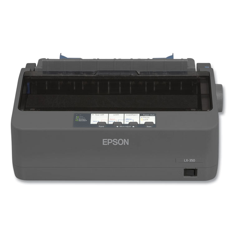 Epson® LX-350 Dot Matrix Printer, 9 Pins, Narrow Carriage (EPSC11CC24001)