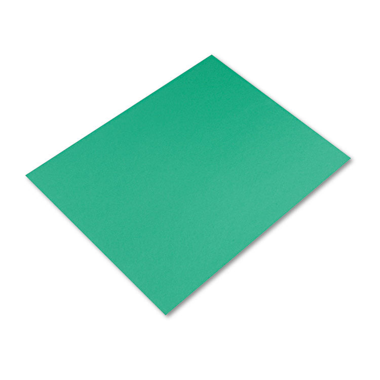 Pacon® Four-Ply Railroad Board, 22 x 28, Holiday Green, 25/Carton (PAC54661)