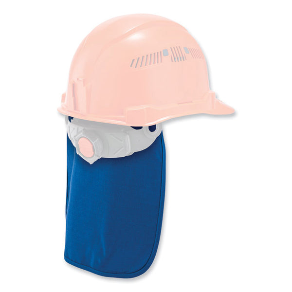 ergodyne® Chill-Its 6717 Cooling Hard Hat Pad and Neck Shade - Polymers, 12.5 x 9.75, Blue, Ships in 1-3 Business Days (EGO12336) Each