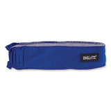 ergodyne® Chill-Its 6605 High-Perform Terry Cloth Sweatband, Cotton Terry Cloth, One Size Fits Most, Blue, Ships in 1-3 Business Days (EGO12425) Each