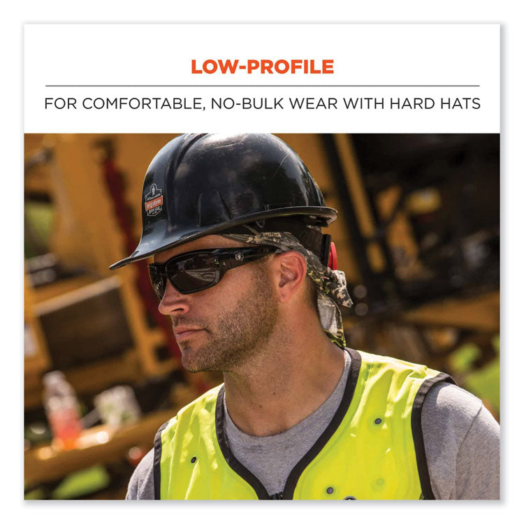 ergodyne® Chill-Its 6615 High-Performance Bandana Doo Rag with Terry Cloth Sweatband, One Size, Flames, Ships in 1-3 Business Days (EGO12485) Each