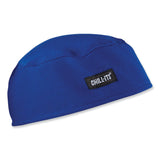 ergodyne® Chill-Its 6630 High-Performance Terry Cloth Skull Cap, Polyester, One Size Fits Most, Blue, Ships in 1-3 Business Days (EGO12510) Each
