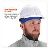 ergodyne® Chill-Its 6630 High-Performance Terry Cloth Skull Cap, Polyester, One Size Fits Most, Blue, Ships in 1-3 Business Days (EGO12510) Each