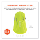 ergodyne® Chill-Its 6650 High-Performance Hat Plus Neck Shade, Polyester, One Size Fits Most, Lime, Ships in 1-3 Business Days (EGO12520) Each