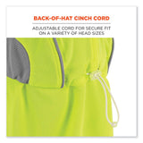 ergodyne® Chill-Its 6650 High-Performance Hat Plus Neck Shade, Polyester, One Size Fits Most, Lime, Ships in 1-3 Business Days (EGO12520) Each