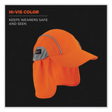 ergodyne® Chill-Its 6650 High-Performance Hat Plus Neck Shade, Polyester, One Size Fits Most, Orange, Ships in 1-3 Business Days (EGO12521) Each