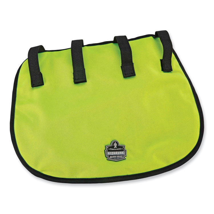 ergodyne® Chill-Its 6670CT Cooling Hard Hat Neck Shade - PVA, 14.75 x 10.5, Lime, Ships in 1-3 Business Days (EGO12523) Each