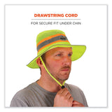 ergodyne® Chill-Its 8935MF Hi-Vis Microfiber Ranger Sun Hat, Large/X-Large, Lime, Ships in 1-3 Business Days (EGO12595) Each