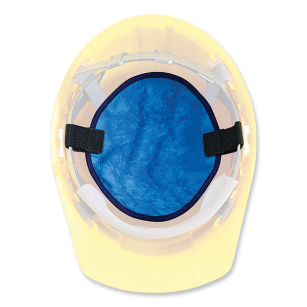ergodyne® Chill-Its 6715CT Hard Hat Cooling Pad - PVA, 7 x 6.5, Blue, Ships in 1-3 Business Days (EGO12597) Each