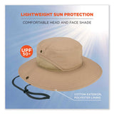 ergodyne® Chill-Its 8936 Lightweight Mesh Paneling Ranger Hat, Large/X-Large, Khaki, Ships in 1-3 Business Days (EGO12599) Each
