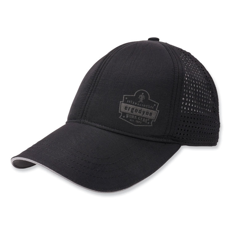 ergodyne® Chill-Its 8937 Performance Cooling Baseball Hat, One Size Fits Most, Black, Ships in 1-3 Business Days (EGO12604) Each
