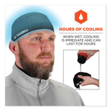 ergodyne® Chill-Its 6632 Performance Knit Cooling Skull Cap, Polyester/Spandex, One Size Fits Most, Black, Ships in 1-3 Business Days (EGO12686) Each