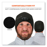 ergodyne® N-Ferno 6804 Skull Cap Winter Hat with LED Lights, One Size Fits Mosts, Black, Ships in 1-3 Business Days (EGO16803) Each