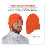 ergodyne® N-Ferno 6806 Cuffed Rib Knit Winter Hat, One Size Fits Most, Orange, Ships in 1-3 Business Days (EGO16807) Each