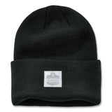 ergodyne® N-Ferno 6806 Cuffed Rib Knit Winter Hat, One Size Fits Most, Black, Ships in 1-3 Business Days (EGO16808) Each