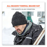 ergodyne® N-Ferno 6806 Cuffed Rib Knit Winter Hat, One Size Fits Most, Black, Ships in 1-3 Business Days (EGO16808) Each