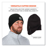 ergodyne® N-Ferno 6806 Cuffed Rib Knit Winter Hat, One Size Fits Most, Black, Ships in 1-3 Business Days (EGO16808) Each