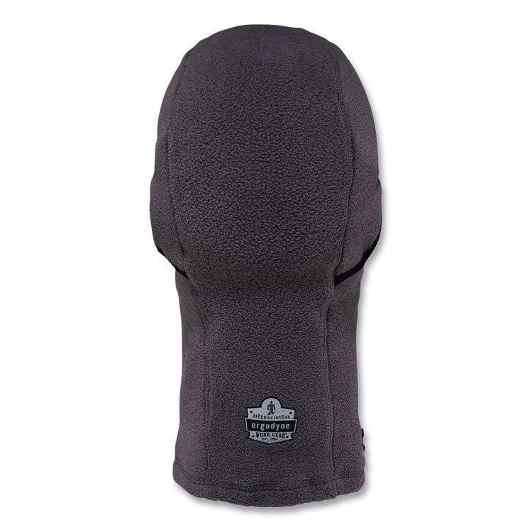 ergodyne® N-Ferno 6823 Hinged Balaclava Face Mask, Fleece, One Size Fits Most, Gray, Ships in 1-3 Business Days (EGO16835) Each