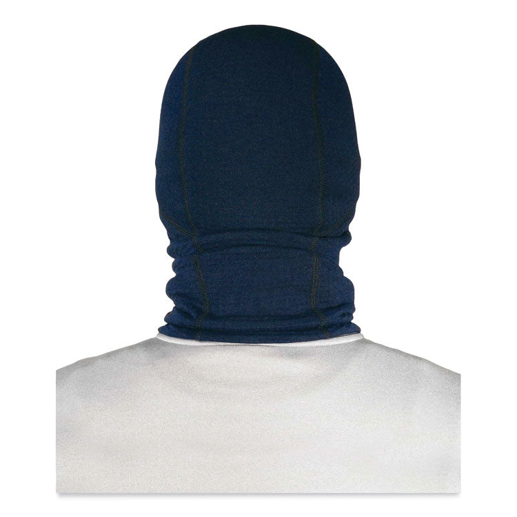 ergodyne® N-Ferno 6847 FR Dual Compliant Balaclava Face Mask, Polartec FR Power Grid Fleece, One Size, Navy, Ships in 1-3 Business Days (EGO16848) Each