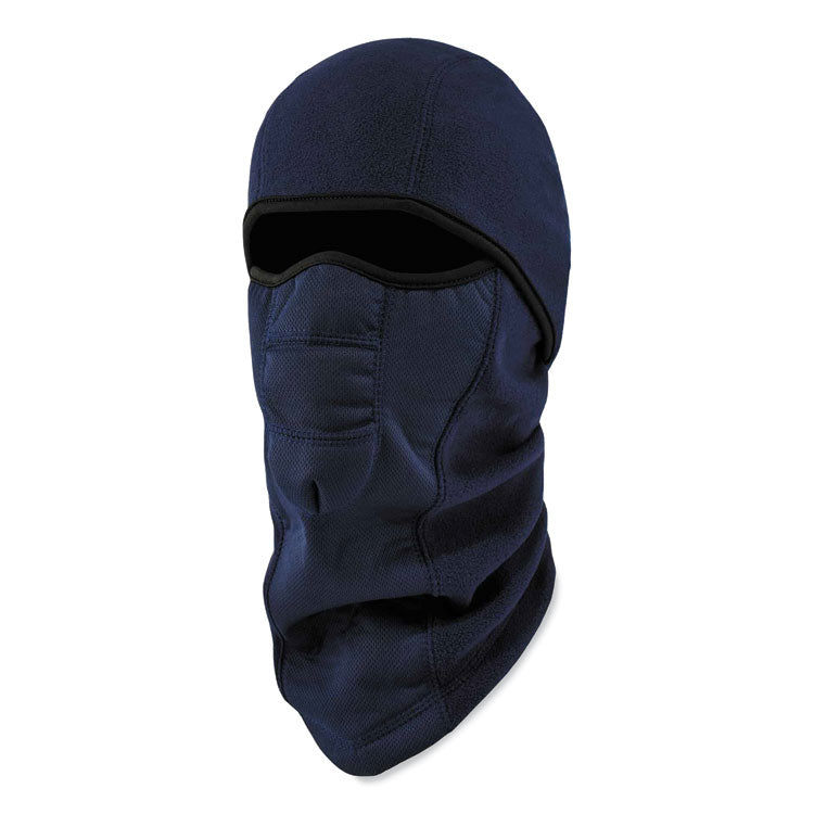 ergodyne® N-Ferno 6823 Hinged Balaclava Face Mask, Fleece, One Size Fits Most, Navy, Ships in 1-3 Business Days (EGO16851) Each