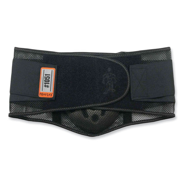 ergodyne® ProFlex 1051 Mesh Back Support, Small, 25" to 30" Waist, Black, Ships in 1-3 Business Days (EGO20183) Each
