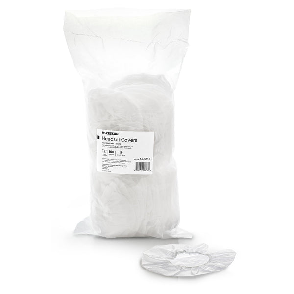 McKesson Sanitary Headset Cover Small For Earmuff of Most Headphones (1162212_CS) 1000/CS