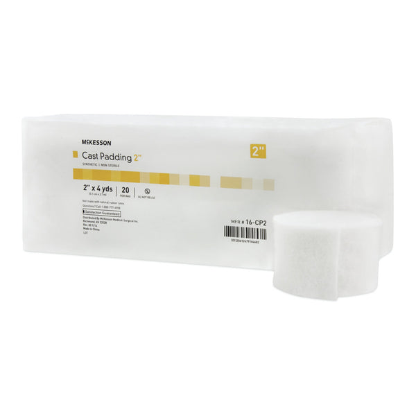 McKesson Cast Padding Undercast 2 Inch X 4 Yard Polyester NonSterile (734224_CS) 80/CS