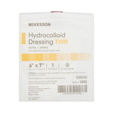 McKesson Thin Hydrocolloid Dressing Film Backing 6 X 7 Inch Sacral Hydrocolloid (882986_EA) 1/EA