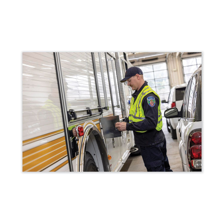 ergodyne® GloWear 8244PSV Class 2 Expandable Public Safety Hook and Loop Vest, Polyester, Med/Large, Lime, Ships in 1-3 Business Days (EGO21364) Each