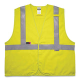 ergodyne® GloWear 8261FRHL Class 2 Dual Compliant FR Hook and Loop Safety Vest, Large/X-Large, Lime, Ships in 1-3 Business Days (EGO21465) Each