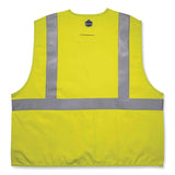 ergodyne® GloWear 8261FRHL Class 2 Dual Compliant FR Hook and Loop Safety Vest, 4X-Large/5X-Large, Lime, Ships in 1-3 Business Days (EGO21469) Each