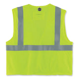 ergodyne® GloWear 8260FRHL Class 2 FR Safety Hook and Loop Vest, Modacrylic/Kevlar, Large/X-Large, Lime, Ships in 1-3 Business Days (EGO21495) Each