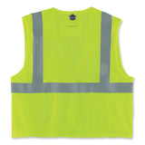 ergodyne® GloWear 8260FRHL Class 2 FR Safety Hook and Loop Vest, Modacrylic/Kevlar, 2X-Large/3X-Large, Lime, Ships in 1-3 Business Days (EGO21497) Each