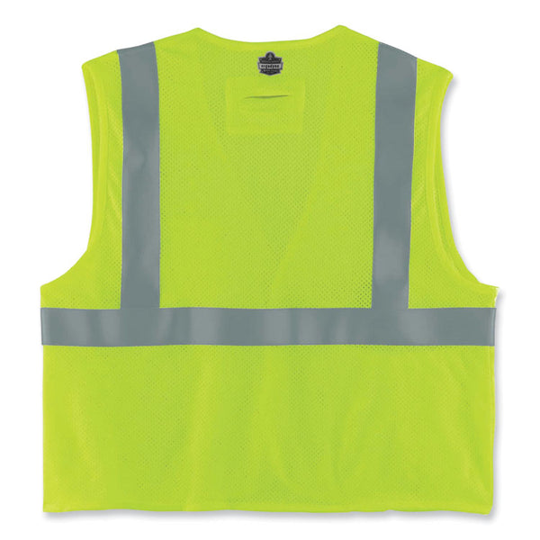 ergodyne® GloWear 8260FRHL Class 2 FR Safety Hook and Loop Vest, Modacrylic/Kevlar, 2X-Large/3X-Large, Lime, Ships in 1-3 Business Days (EGO21497) Each