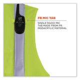 ergodyne® GloWear 8260FRHL Class 2 FR Safety Hook and Loop Vest, Modacrylic/Kevlar, 2X-Large/3X-Large, Lime, Ships in 1-3 Business Days (EGO21497) Each