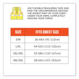 ergodyne® GloWear 8260FRHL Class 2 FR Safety Hook and Loop Vest, Modacrylic/Kevlar, 2X-Large/3X-Large, Lime, Ships in 1-3 Business Days (EGO21497) Each