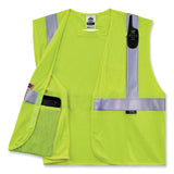 ergodyne® GloWear 8260FRHL Class 2 FR Safety Hook and Loop Vest, Modacrylic/Kevlar, 4X-Large/5X-Large, Lime, Ships in 1-3 Business Days (EGO21499) Each
