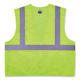 ergodyne® GloWear 8217BA Class 2 Breakaway Mesh Vest, Polyester, 4X-Large/5X-Large, Lime, Ships in 1-3 Business Days (EGO21529) Each