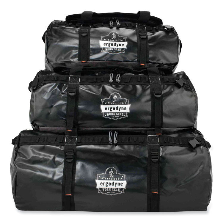 ergodyne® Arsenal 5030 Water-Resistant Duffel Bag, Large, 18.5 x 31 x 18.5, Black, Ships in 1-3 Business Days (EGO13034) Each