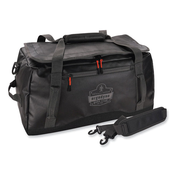 ergodyne® Arsenal 5031 Water-Resistant Duffel Bag, Small, 12.2 x 23.2 x 12.6, Black, Ships in 1-3 Business Days (EGO13035)