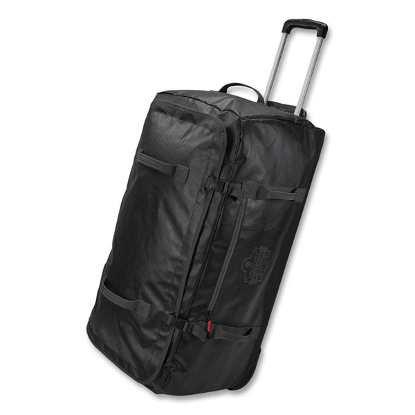 ergodyne® Arsenal 5032 Water-Resistant Wheeled Duffel Bag, 15 x 31.5 x 15, Black, Ships in 1-3 Business Days (EGO13037)