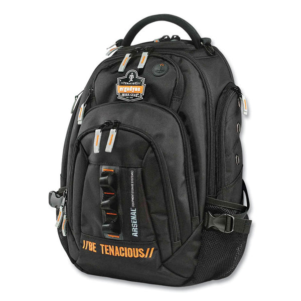 ergodyne® Arsenal 5144 Mobile Office Backpack, 8 x 14 x 28, Black, Ships in 1-3 Business Days (EGO13044)