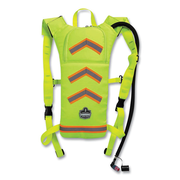 ergodyne® Chill-Its 5155 Low Profile Hydration Pack, 2 L, Hi-Vis Lime, Ships in 1-3 Business Days (EGO13156) Each