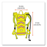 ergodyne® Chill-Its 5155 Low Profile Hydration Pack, 2 L, Hi-Vis Lime, Ships in 1-3 Business Days (EGO13156) Each