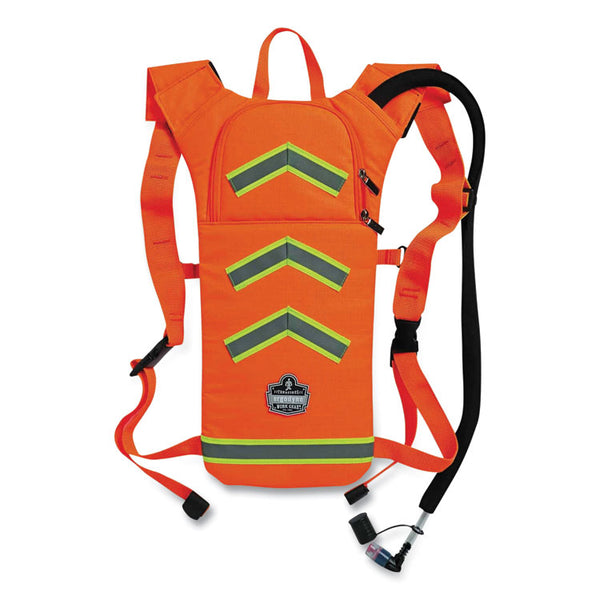 ergodyne® Chill-Its 5155 Low Profile Hydration Pack, 2 L, Hi-Vis Orange, Ships in 1-3 Business Days (EGO13157) Each