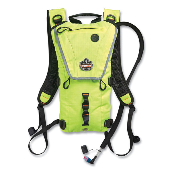 ergodyne® Chill-Its 5156 Low Profile Hydration Pack, 3 L, Hi-Vis Lime, Ships in 1-3 Business Days (EGO13162) Each