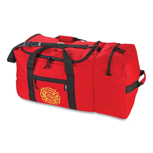 ergodyne® Arsenal 5005W Wheeled Fire + Rescue Gear Bag, 14 x 31 x 14, Red, Ships in 1-3 Business Days (EGO13205)