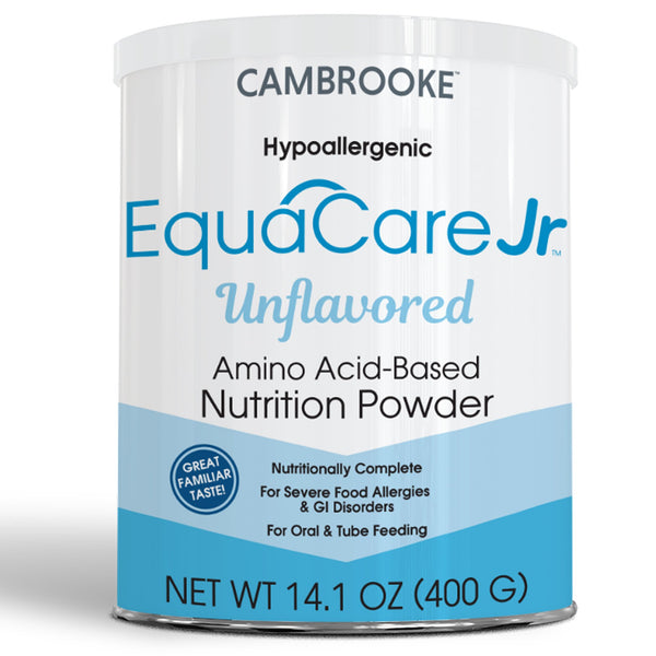 EquaCare Jr™ Pediatric Oral Supplement Unflavored 14.1 oz. Can Powder Amino Acid Food Allergies (1180255_CS) 6/CS